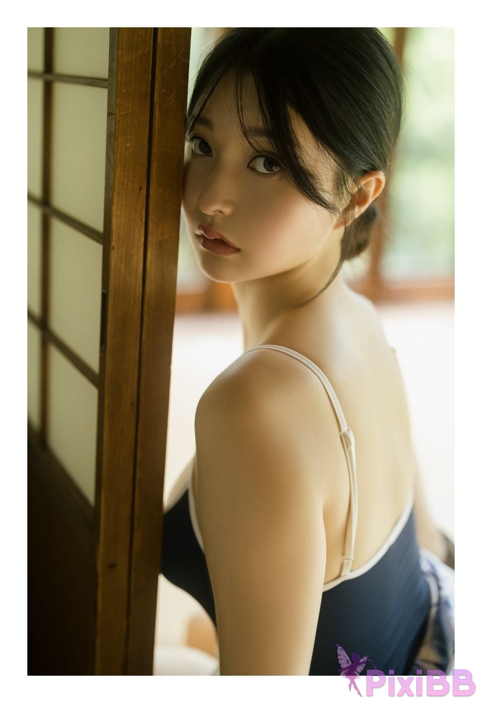 Japanese Idol Moka Hashimoto Moeka Digital only YJ PHOTO BOOK Tomoka SideB Neat and full of surprises Moka san PixiBB (39)